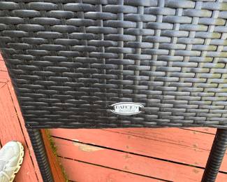 Outdoor Dining Table & Chair Set. Photo 2 of 2.