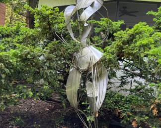 "Big Mama" Steel Sculpture. Measures 8' H. By Art Schmaltz.