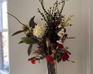 Faux Flower Arrangement.