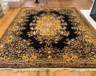 Vintage Persian Rug (Has Damage). Measures 11' 2" x 8' 11". Photo 1 of 2.