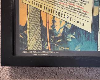 Original Pitchfork Music Festival Poster. Measures 18" W x 24" H Overall. Photo 2 of 2.