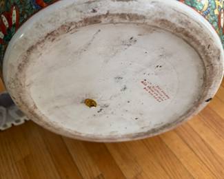 Chinoiserie Fish Bowl "Cache Pot." Photo 4 of 4.