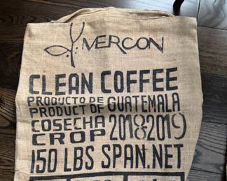 Vintage Mercon Coffee Bag.
