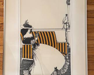 "The Toilet of Helen," Aubrey Beardsley. Art Nouveau Print for "The Savoy." Photo 1 of 2.