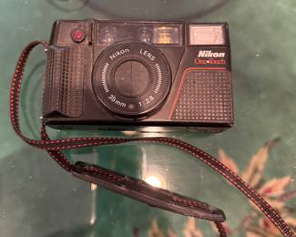 Nikon One Touch 35 MM Camera.