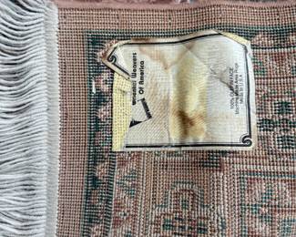 Persian Style Rug. Measures 7' 8" x 5' 5". Photo 3 of 3.