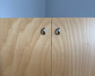 Custom Designed Maple Armoire by Blueprint Furniture in Los Angeles For Client. Measures 36" x 24" D x 66" H. Photo 3 of 4.