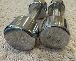 8 & 12 Pound Weights.