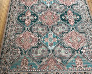 Persian Style Rug. Measures 7' 8" x 5' 5". Photo 1 of 3.