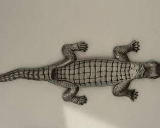 Metal Alligator.