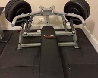 Body Solid ProClub Line Leverage Bench Press. Photo 1 of 4.