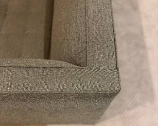 Mitchell Gold & Bob Williams Left Facing Chaise Sectional Sofa. Measures 114" x 38" D; Chaise is 84" Long. Photo 5 of 7.