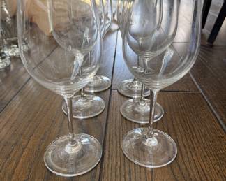 Set of 6 Riedel Wine Glasses. Photo 1 of 2.