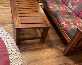 Mission Style Wood Coffee Table