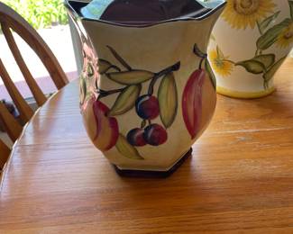 Vintage Nonni's Biscotti Ceramic Cookie Jar