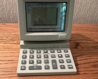 Rare Showa Retro PC-Type Calculator Clock 