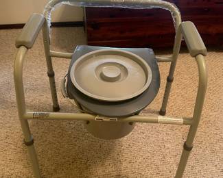 Portable Toilet Bedside Commode