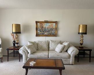 Mid Century Modern Living Room Furniture and Accents