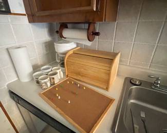 Wood Bread Box