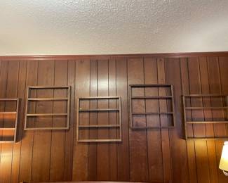 Wood Trinket Shelving
