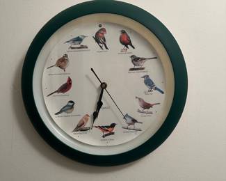 Singing Bird Wall Clock 