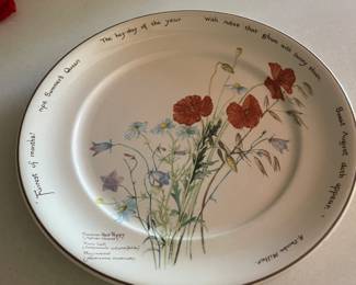 Noritake Ireland The Country Diary of An Edwardian Dishware Set