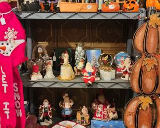 Christmas and Halloween decor