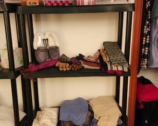 Linens, accessories, clothing