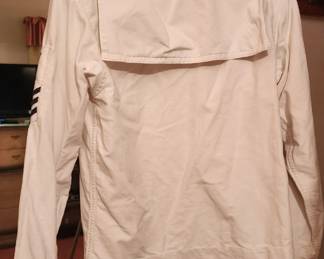 Back of WWII Navy top