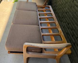 Teak Daybed flat