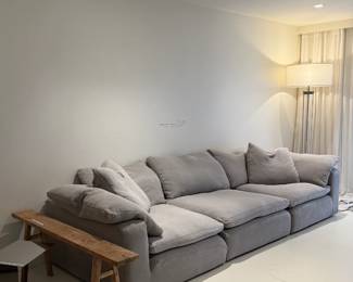 RH 3Piece Luxe Cloud Couch