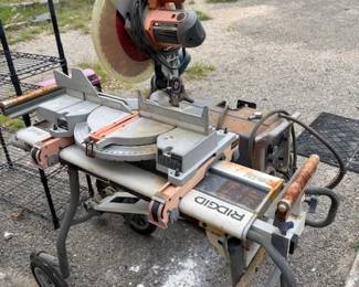 Ridgid miter saw