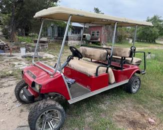club car golf 6-seater