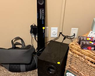 Subwoofer and soundbar
