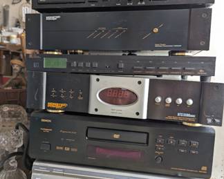Tape decks, DVD players, VCRs, Monster Power control centers