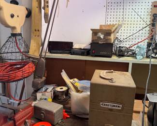 Craftsman tools, and lights