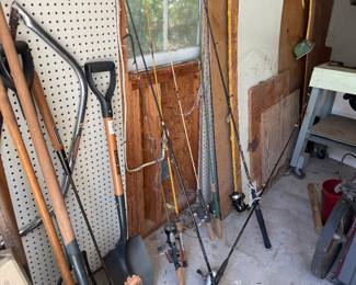 Fishing poles