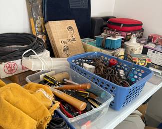 Tools, cords, wire and more