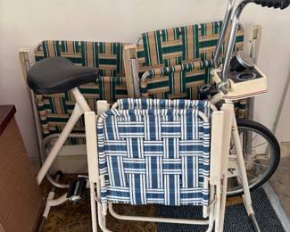 Vintage Folding Lawn Chairs