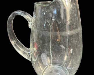 crystal water pitcher