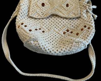 macrame purse