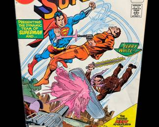 superman comic book vintage