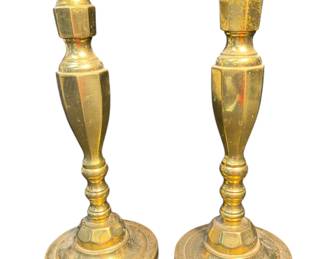 brass candlesticks