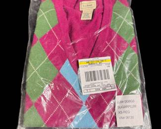 sugarplum XS LL bean NWT