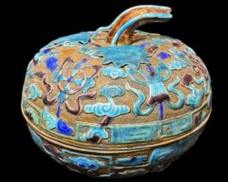 pottery pumpkin