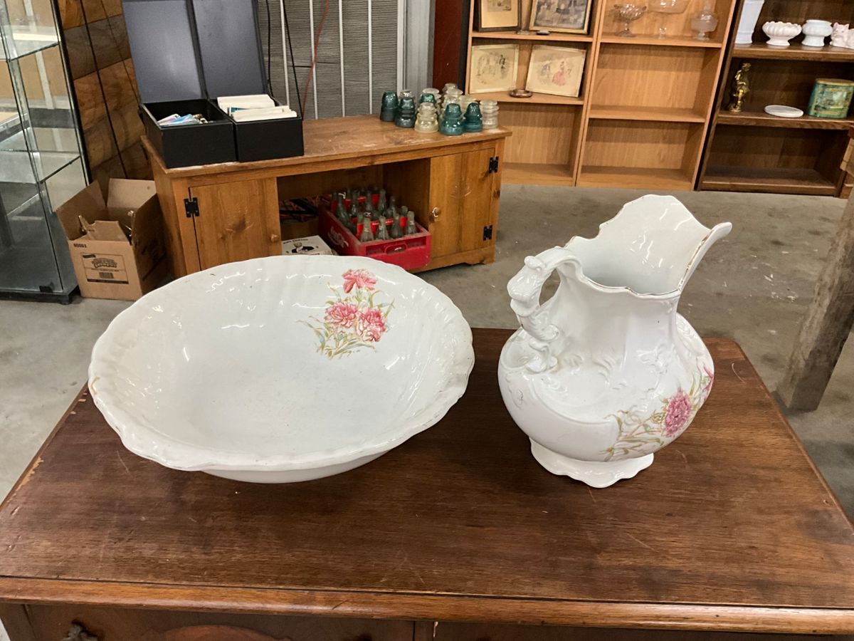 Wash Basin Set Bowl & Pitcher