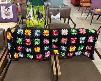 Granny Square Afghan