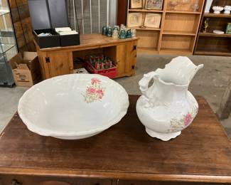 Wash Basin Set Bowl & Pitcher