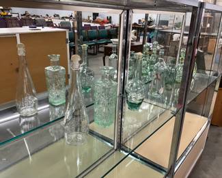 Assorted Glass Containers 