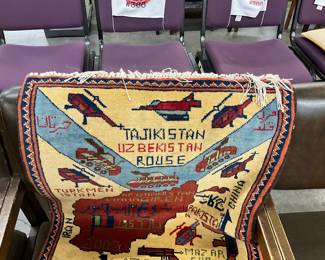 Afghanistan War Rug